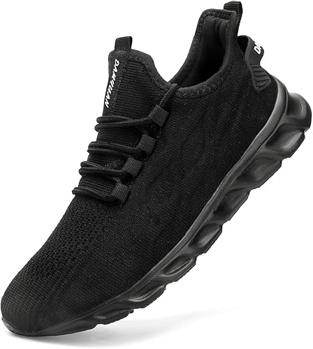 Women Running Shoes Mens Walking Tennis Sport Shoes Women's Gym Sneakers Lightweight Breathable Non Slip Fashion Workout Shoe for Mens Casual Jogging Mesh Sneaker
