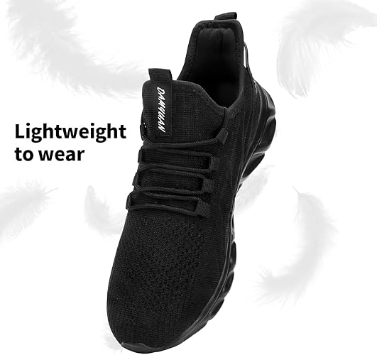 Women Running Shoes Mens Walking Tennis Sport Shoes Women's Gym Sneakers Lightweight Breathable Non Slip Fashion Workout Shoe for Mens Casual Jogging Mesh Sneaker
